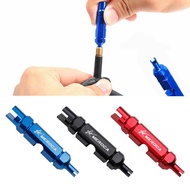 Bicycle Repair Multi Tool American Style Valve Core Tire Repair Tube Wrench Tool Rod Style A9k1