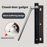 Stainless Steel Automatic Door Closer Silent Buffer Hydraulic Spring Automatic Door Close B7