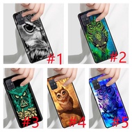 Black Shark 2 3 3S 4 5 Pro Helo 6 230310 Black soft Phone case Animal Owl