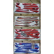 STICKER BODY COVER SET RXZ(2) 5SPEED sticker cover set stripe