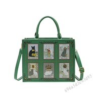 กระเป๋าสะพายข้าง Graffiti Kelly 2025 - กระเป๋าอเนกประสงค์สไตล์ Retro หรูหราเบา