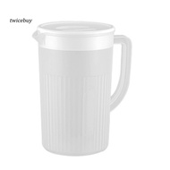[TY] Ice Strainer Pitcher 3-in-1 Lid Pitcher Plastic Water Pitcher with Lid 0.6/0.7 Gallon Drink Dis