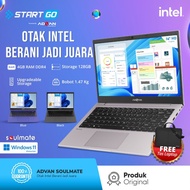 Laptop ADVAN Soulmate Celeron N4020 4GB128GB upgradable 14 HD