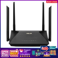 [sgstock] ASUS RT-AX53U AX1800 Dual Band WiFi 6 (802.11ax) Router supporting MU-MIMO and OFDMA technology, with AiProtec