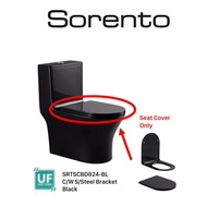 Sorento SRTSCBD824-BL Toilet Seat Cover UF For SRTWC8383-BL SRTWC8152-BL  C/W Stainless Steel Bracke