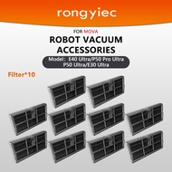 rongyiec Replacement Filter or HEPA Compatible For MOVA Robot Vacuum E40 Ultra/P50 Pro Ultra/P50 Ult