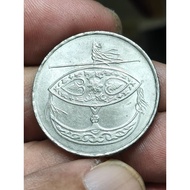 Malaysia old coin 1992 error original good condition.