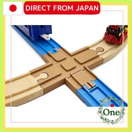 Universal Wooden Track Connection Rail Set for Trains (Compatible with Plarail & BRIO) - 2 Pattern S