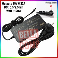 19V 6.32A 5.5*2.5mm 120W Laptop Charger Adapter Asus ROG PA-1121-28 ADP-120RH B ASUS N750 N500 G50 N
