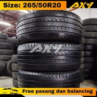 Second Hand Tyre 265/50R20 ,Tayar Murah Berkualiti ,Used Tire Original 265/50/20