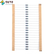 SUYO 600PCS Assorted Resistors, 1% Tolerance 30 Values Metal Film Resistor Kit, Durable 1/4W Power R