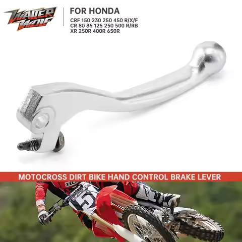 Front Right Brake Lever For Honda XR250R XR400R XR650R CR80 CR85 CR125 CR500R CRF230F CRF250F CRF250