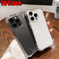 🚚พร้อมส่งใน1วัน⚡เคสไอโฟน11 เคสใสกันกระแทก For iPhone 11 15 12 13 Pro Max X XS Max 7 8 Plus SE 2020 เคสใสอะคริลิค แบบหนา ป้องกันเลนส์กล้อง