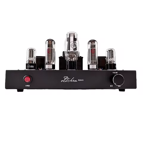 Oldchen El34 10W*2 EL34-B Vacuum Tube Amplifier Class A Hifi Sound Amplifier High Power 10w Home The