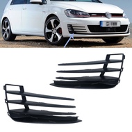 Car Front Bumper Fog Light Grill For VW Golf 7 GTI 2013-2016 Fog Light Open Vent Grille Intake Cover