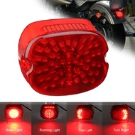 ไฟท้าย LED สำหรับ Sportster Dyna Electra Glide Road Softouring ไฟท้ายเบรคปลั๊กมอเตอร์ไซค์และเล่น