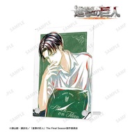 <<進擊的巨人>> 里維兵長 Levi Acrylic Stand Relax Ver. Ani-Art 雙層壓克力展示板 亞克力