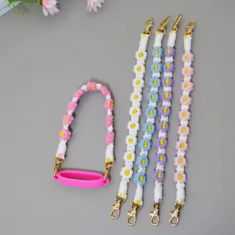 Portable Water Bottle Handle with Strap for Towels Leak proof Packaging Carrying Strap Coffee Milk T