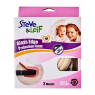 Steve & Leif L-Edge Protector With Tape 2m (Beige/Black/Brown/Grey) - Baby Safety