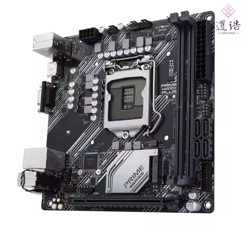 For PRIME H410I-PLUS Motherboard 64GB HDMI M.2 LGA 1200 DDR4 Mini-ITX H410 Mainboard 100% Tested Ful