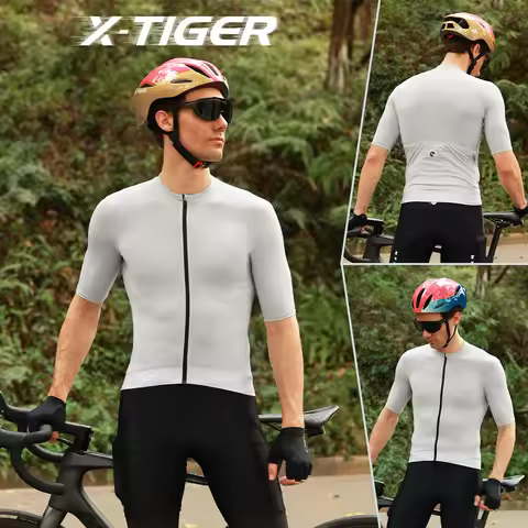 X-TIGER Cycling Jersey 2024 Fashion Women Cycling Jersey Man Bike Jersey High Quality Breathable Cyc