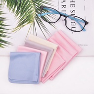 microfiber lens cloth needle manufacturer solid color cleaning cloth mobile phone lens wiping cloth 