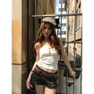 y2k y2k Women's Clothing y2k Pants American Shorts Denim Skinny Jeans Super y2k Wear Low-Waist yk1