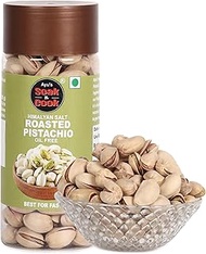 Ayu's Soak & Cook Premium Roasted Pistachio Himalayan Salt Sendha namak 275 g | Pista | Vrat Special