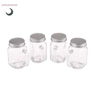 1Pc 40ml Mini Jam Honey Jar Portable Leakproof Coffee Milk Juice Bottle With Lid Home Party Bar Vodk