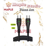 Mcdodo CA666 Manta Series PD Type-C Fast Charging Data Cable QC4.0, 60W, 3A, (1.5M)（4.9ft）