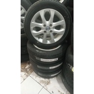 Velg mobil bekas oem nissan march ring 15 H4x100 Ban 185 60 r15