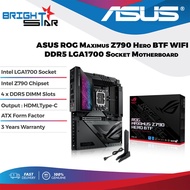 ASUS ROG Maximus Z790 Hero BTF WIFI DDR5 Intel LGA1700 Socket ATX Motherboard