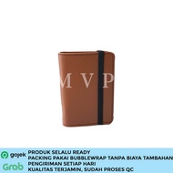 Card Holder 24 Plastic Slots Plain Card Wallet 24 Slots Mica Card Holder 24 Slots Brown Plastic