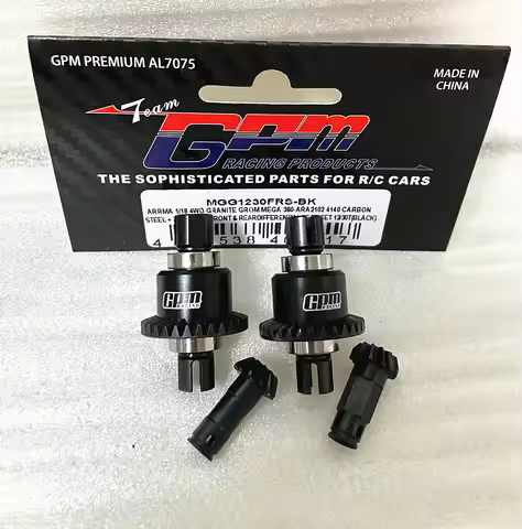 GPM 4140CS+7075 Alloy F&R Diffs Gear Set 12/30T ARRMA Granite/Typhon/Mojave Grom MGG1230FRS ARA31119