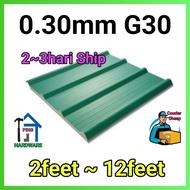 (3hari Ship)0.30mm G30 Metal Deck(7feet~12feet)