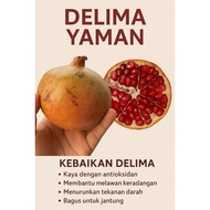 Buah delima manis Yaman