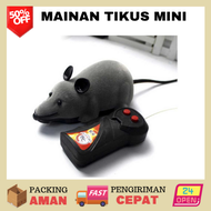 Mice Prank Mainan Tikus Mini Dengan Remot Kontrol / Mainan Tikus Karet Bisa Bergerak Dan Bersuara Pa