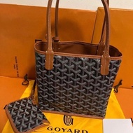 Goyard Anjou Mini Tote Black&Tan