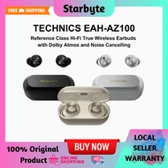 Technics EAH-AZ100 Hi-Fi Dolby Atmos Adaptive Noise Cancelling 10-hr Battery Wireless Earbuds