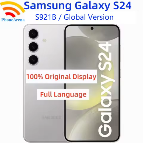 Samsung Galaxy S24 S921B Global Version 6.2' Original AMOLED 8GB RAM 256/512GB ROM NFC Exynos Octa C
