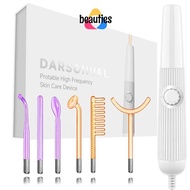 New High Frequency Facial Machine Skin Therapy Argon Wands Remove Wrinkles Acne Facial Therapy Wand