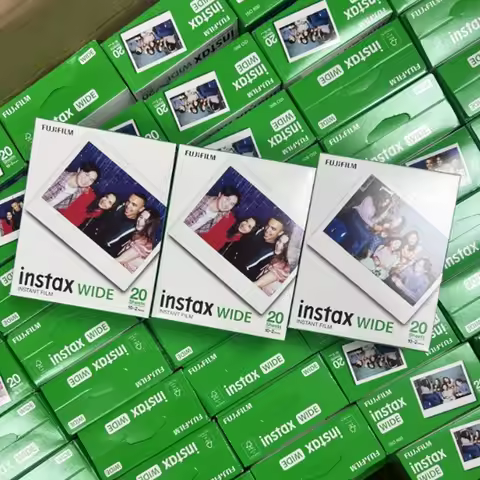 5 Inch Fujifilm Instax Wide Film / Rainbows / Black Fujifilm For Fuji Camera 100 200 210 300 500AF L