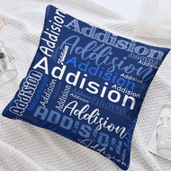 Throw pillowcase
 1pc [Customized]Personalized Decoration, Custom Printed Pillowcase With First And 