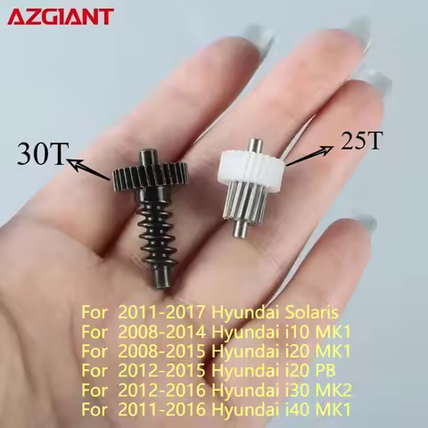 Outdoor car Power folding rearview mirror Gears 25T 30T For Hyundai Solaris i10 i20 PB i40 MK1 i30 M