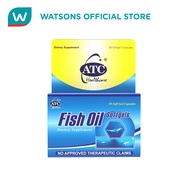 ATC HEALTH Fish Oil 1000mg 30 Soft gel Capsules