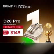 【NEW】Dreame D20 Pro Dust Mite Vacuum | 55°C Heating | Hot Air Dehumidification | High Freq Flapping 