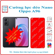 Toughened flexible phone screen protector for OPPO A96