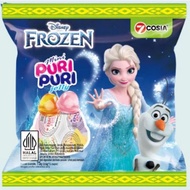 7Cosia Disney Frozen Mini Jelly 75gr - Jelly Mini Puri Puri - Jelly Various Fruits - Assorted Flavor