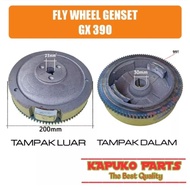 MESIN 5000W 7000W 10000W FLY WHEEL FOR GX 390 GX 420 GASOLINE GENSET ENGINE