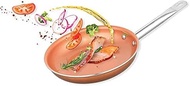 EUROSTAR EC2330 12" Non-Stick Ceramic-Infused Copper Cookware